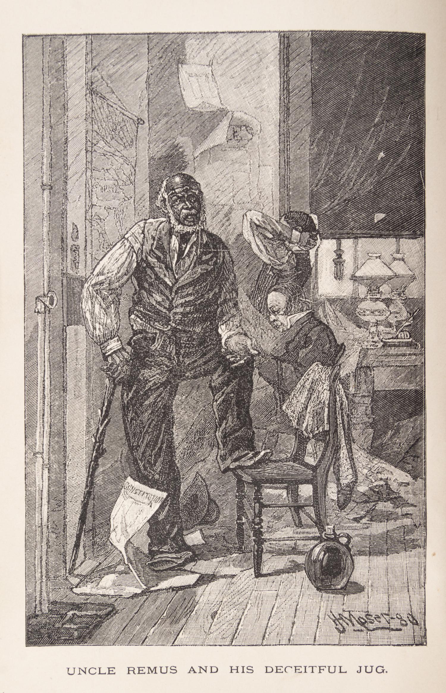 HARRIS, JOEL CHANDLER. Uncle Remus. New York, 1881. First edition, first issue.