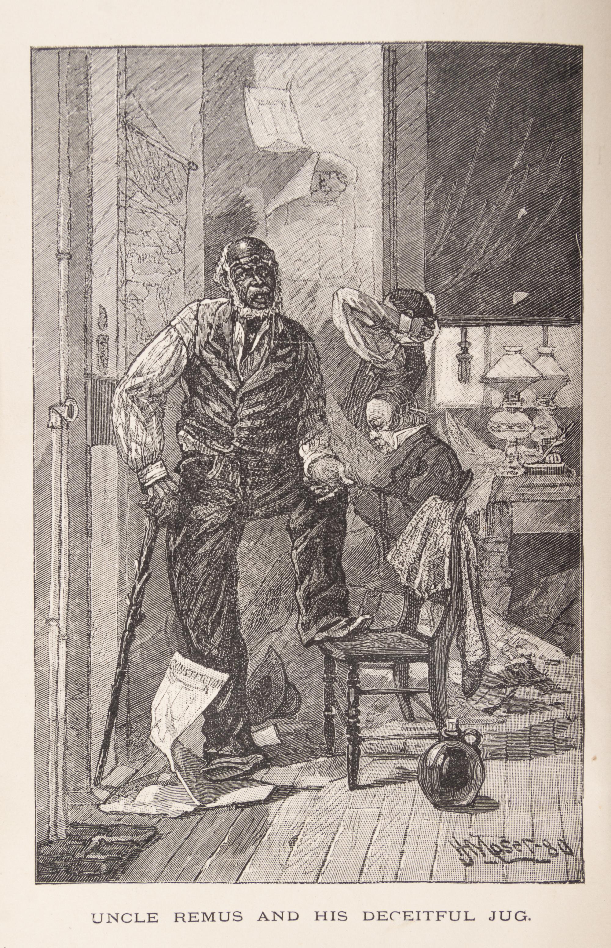 HARRIS, JOEL CHANDLER. Uncle Remus. New York, 1881. First edition, first issue.