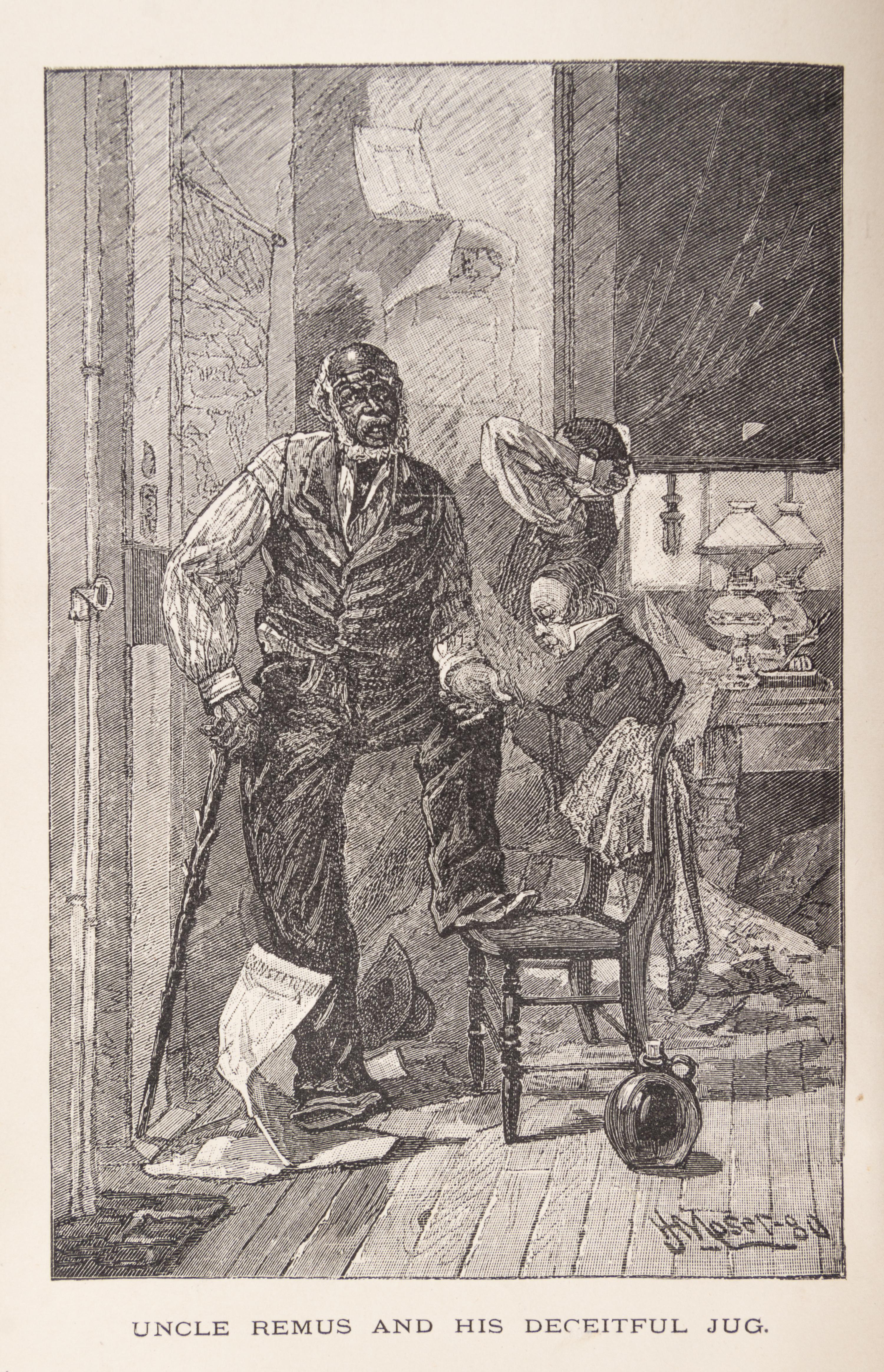 HARRIS, JOEL CHANDLER. Uncle Remus. New York, 1881. First edition, first issue.