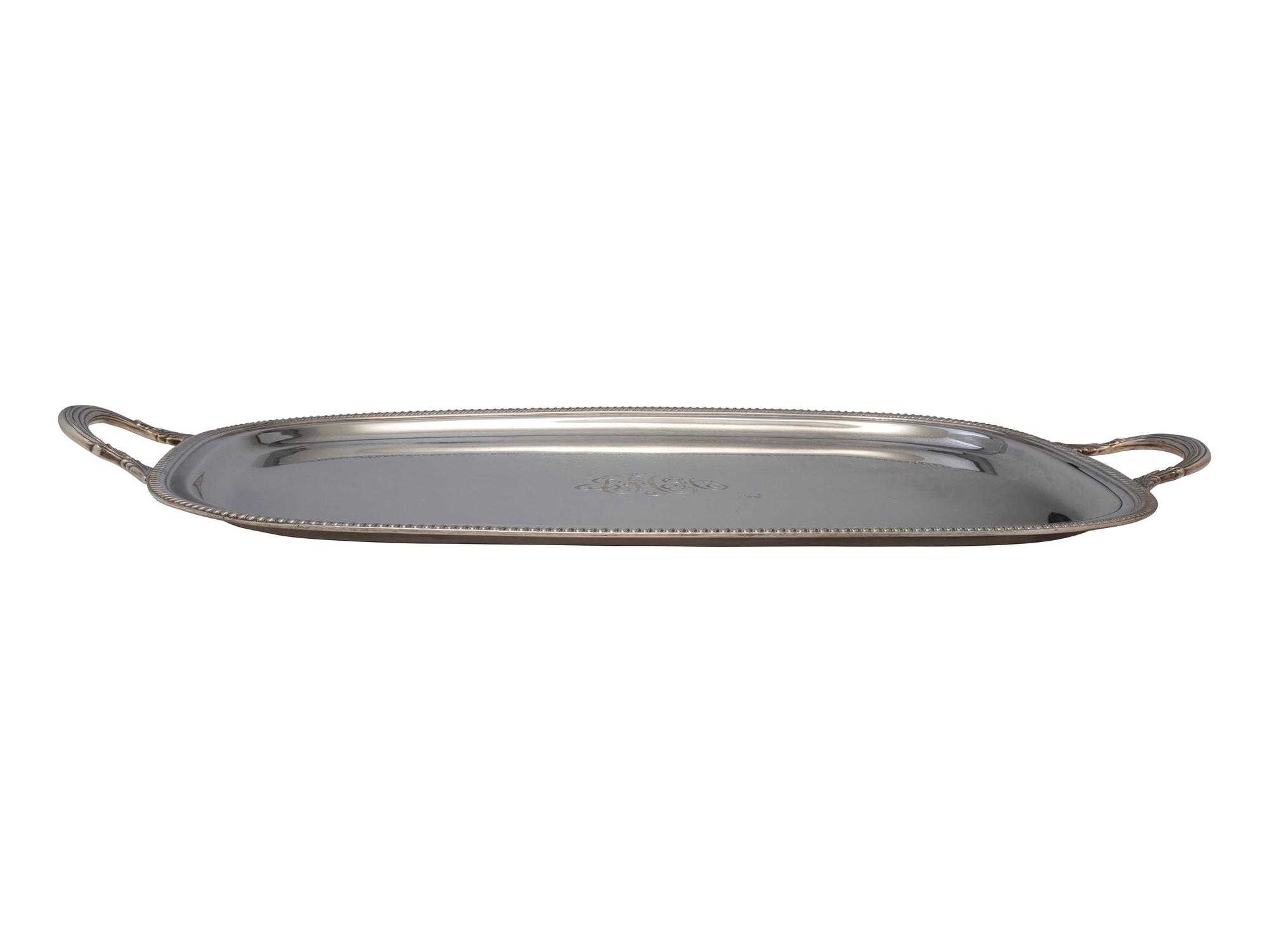 An American Silver Service Tray