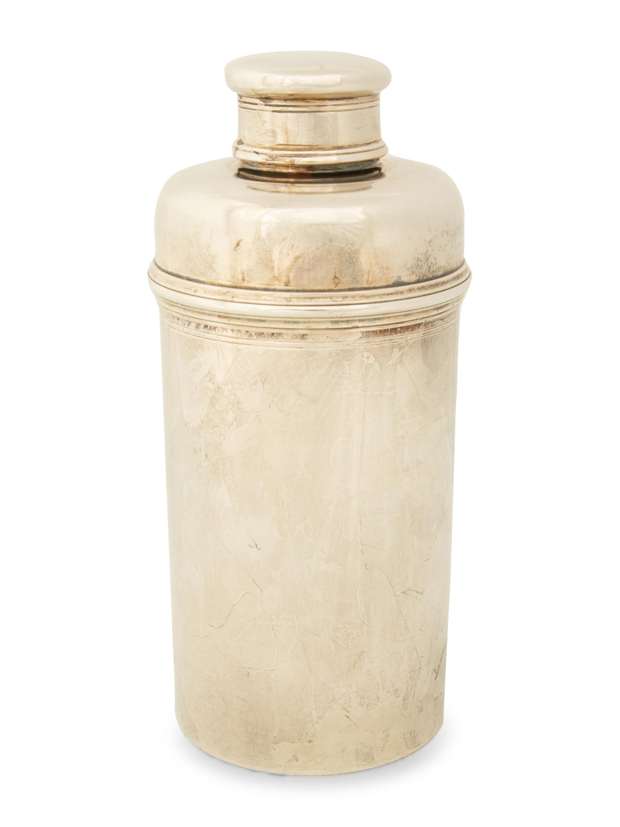 A Tiffany and Co. Silver Cocktail Shaker — 20th Century