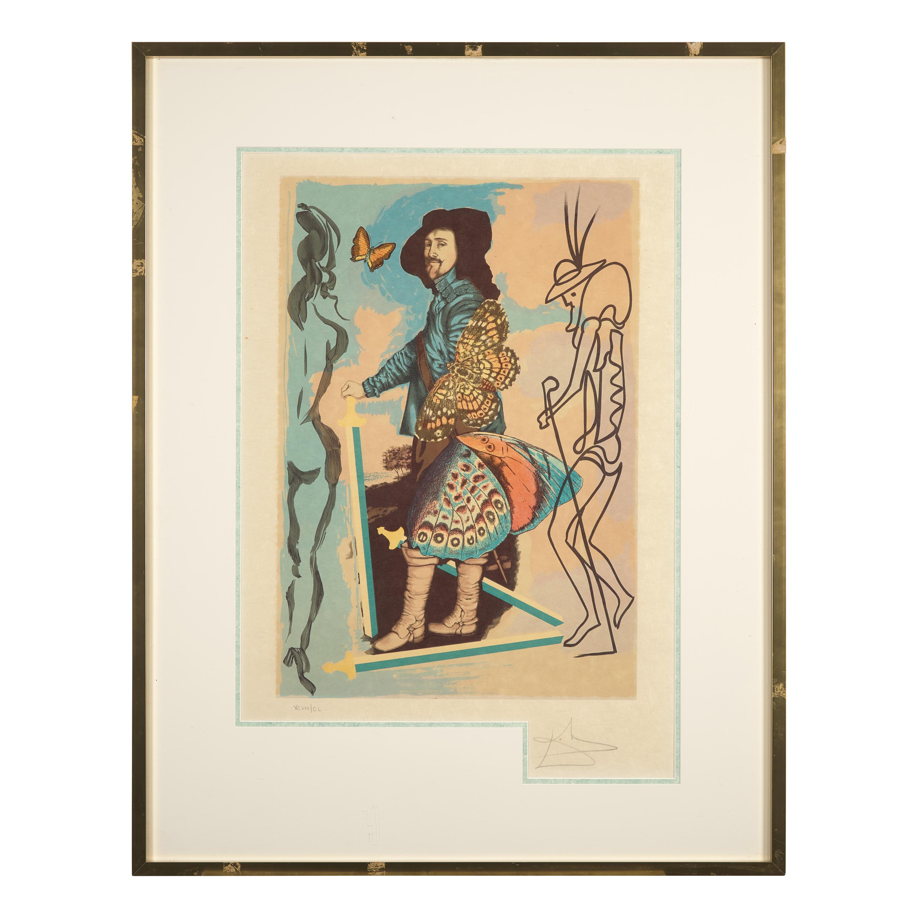 Salvador Dalí (Spanish, 1904-1989) — Papillon Anciennes , 1977