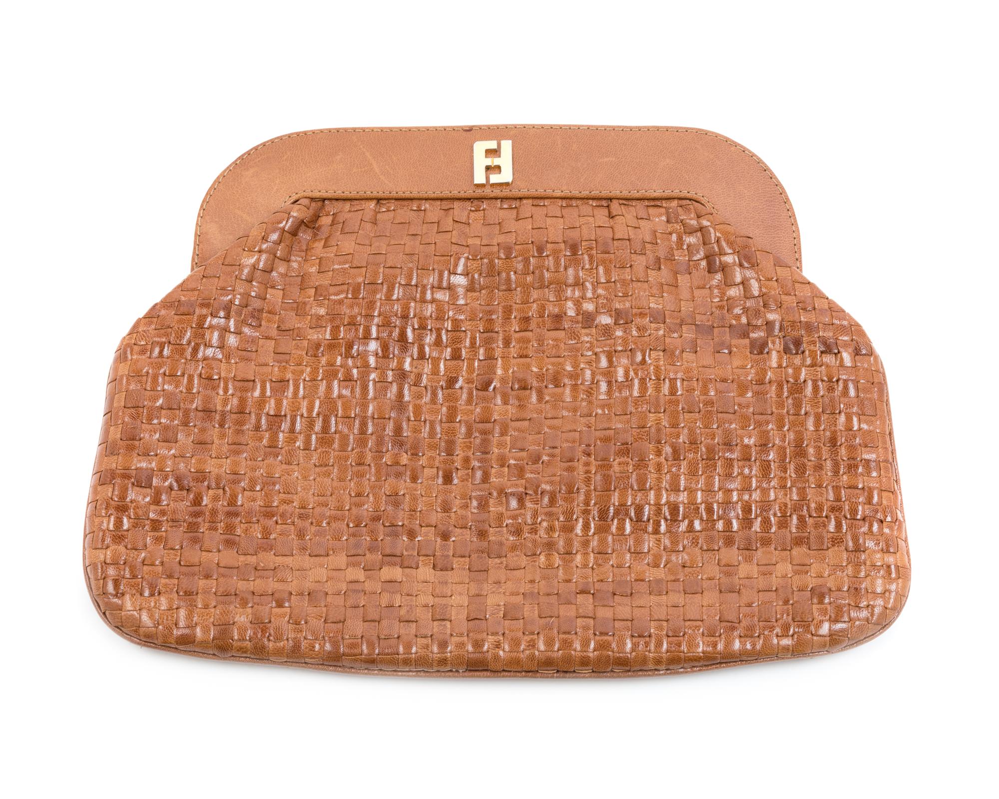 Fendi Brown Handbag, 1980-90s