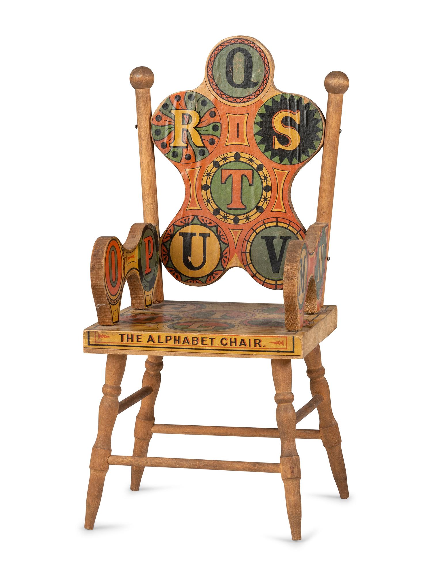 A Collection of Lithograph Paper on Wood Children's Learning Toys