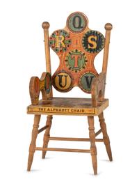 A Collection of Lithograph Paper on Wood Children's Learning Toys