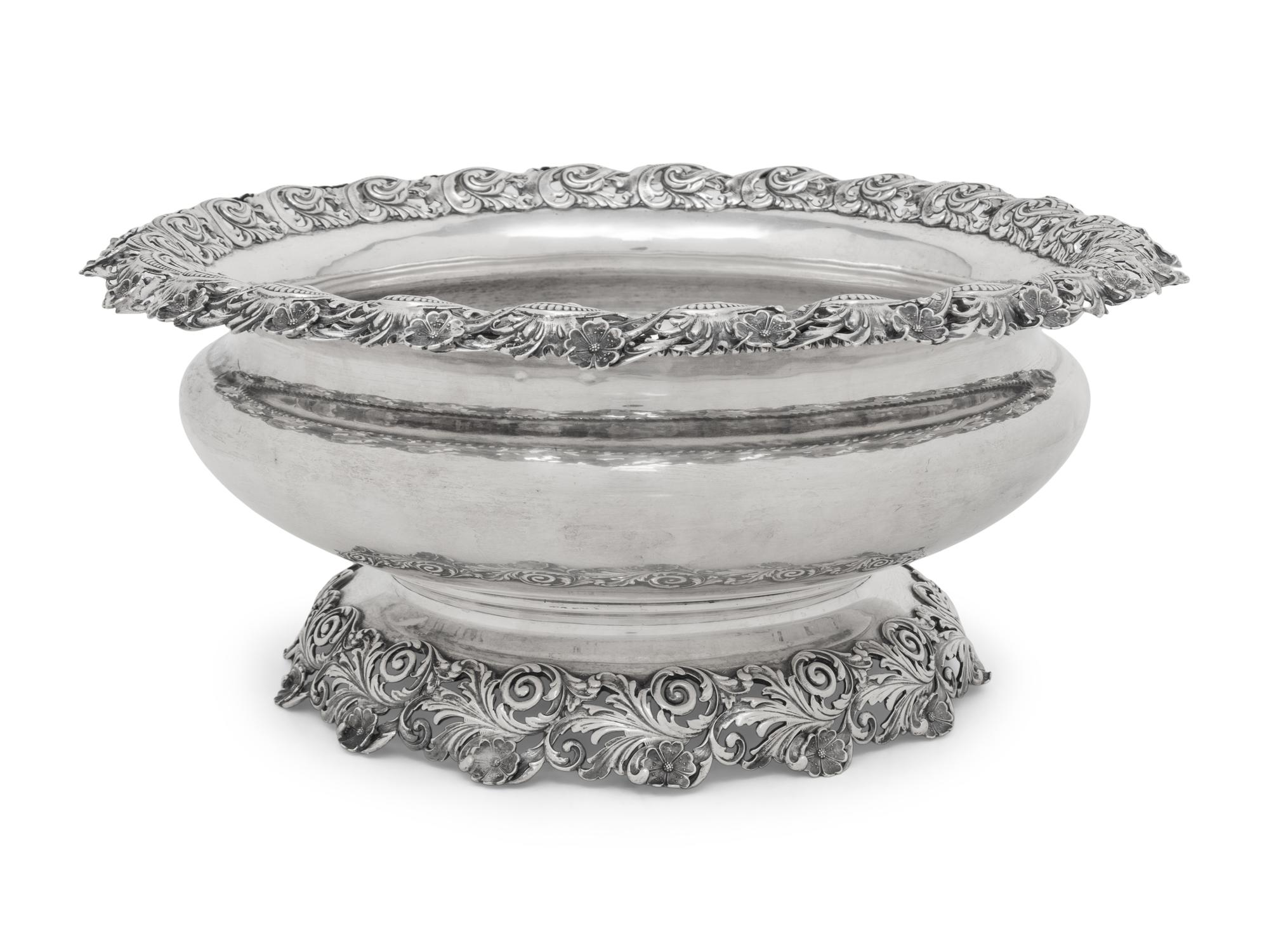 An American Silver Centerpiece Bowl