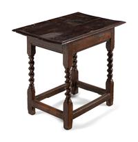 An English Oak Side Table
