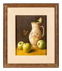 Still Life with Apples, Butterflies, and Pitcher