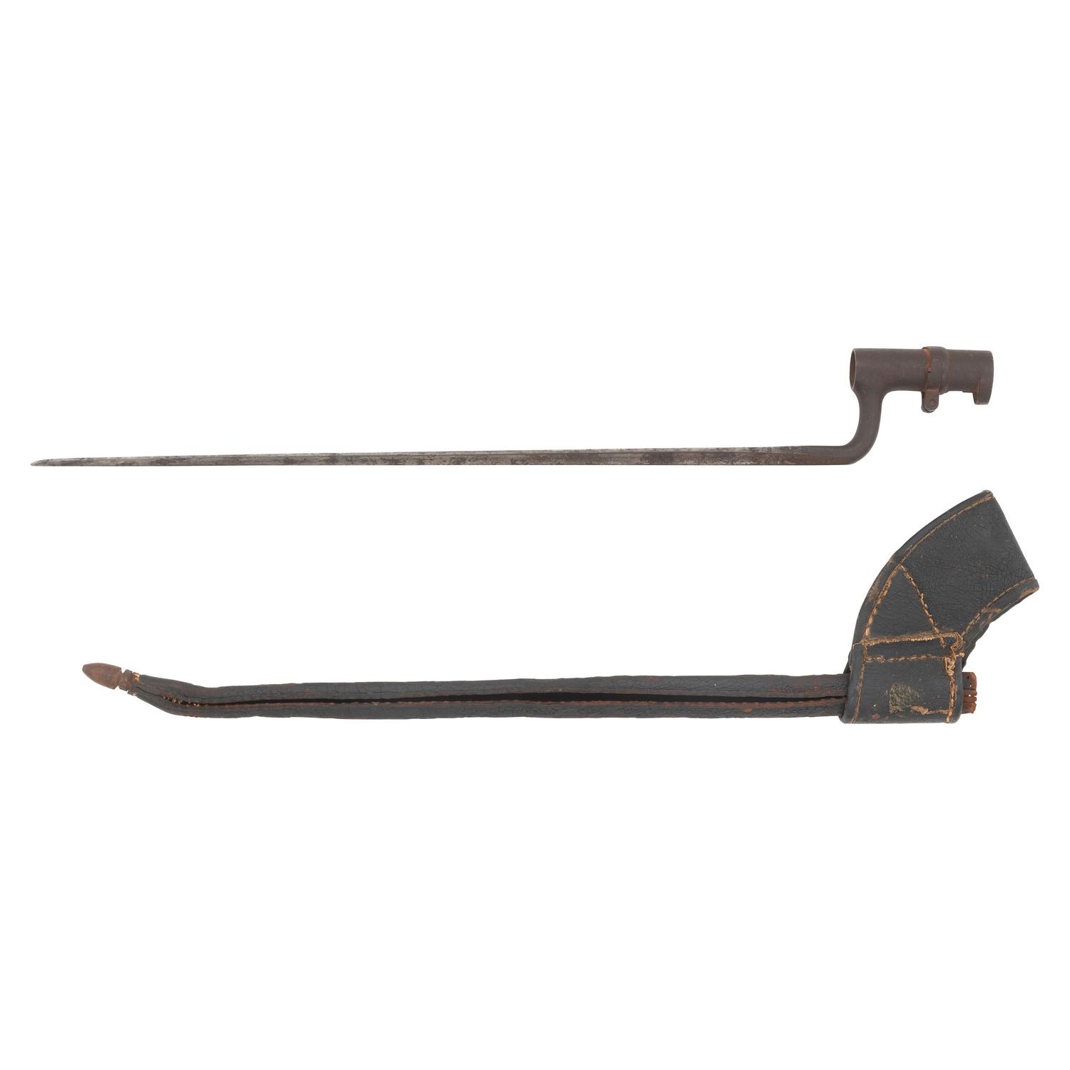 Extremely Rare Confederate Bayonet Scabbard by N Crown & Company of Columbus, GA