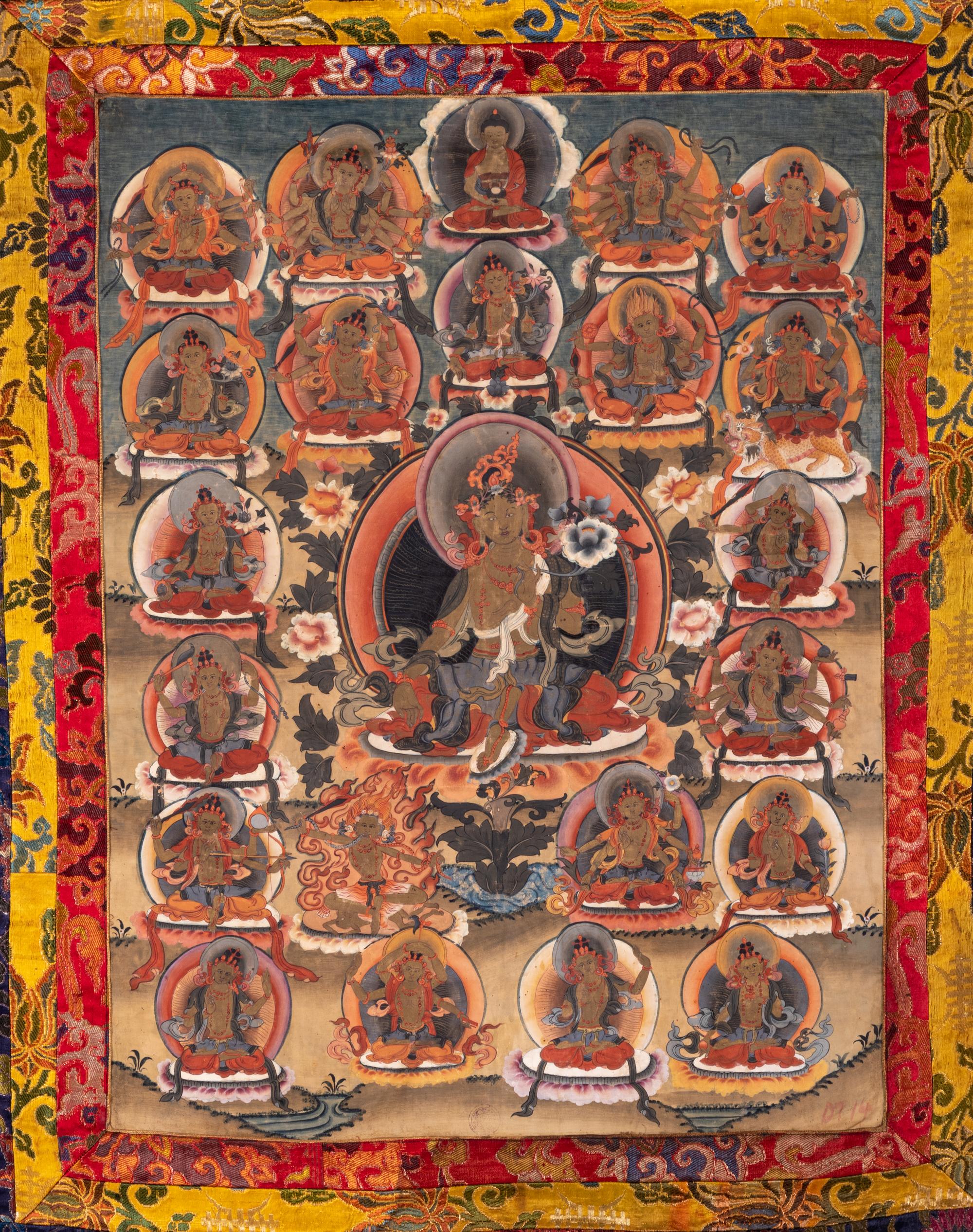 Two Tibetan Thangkas