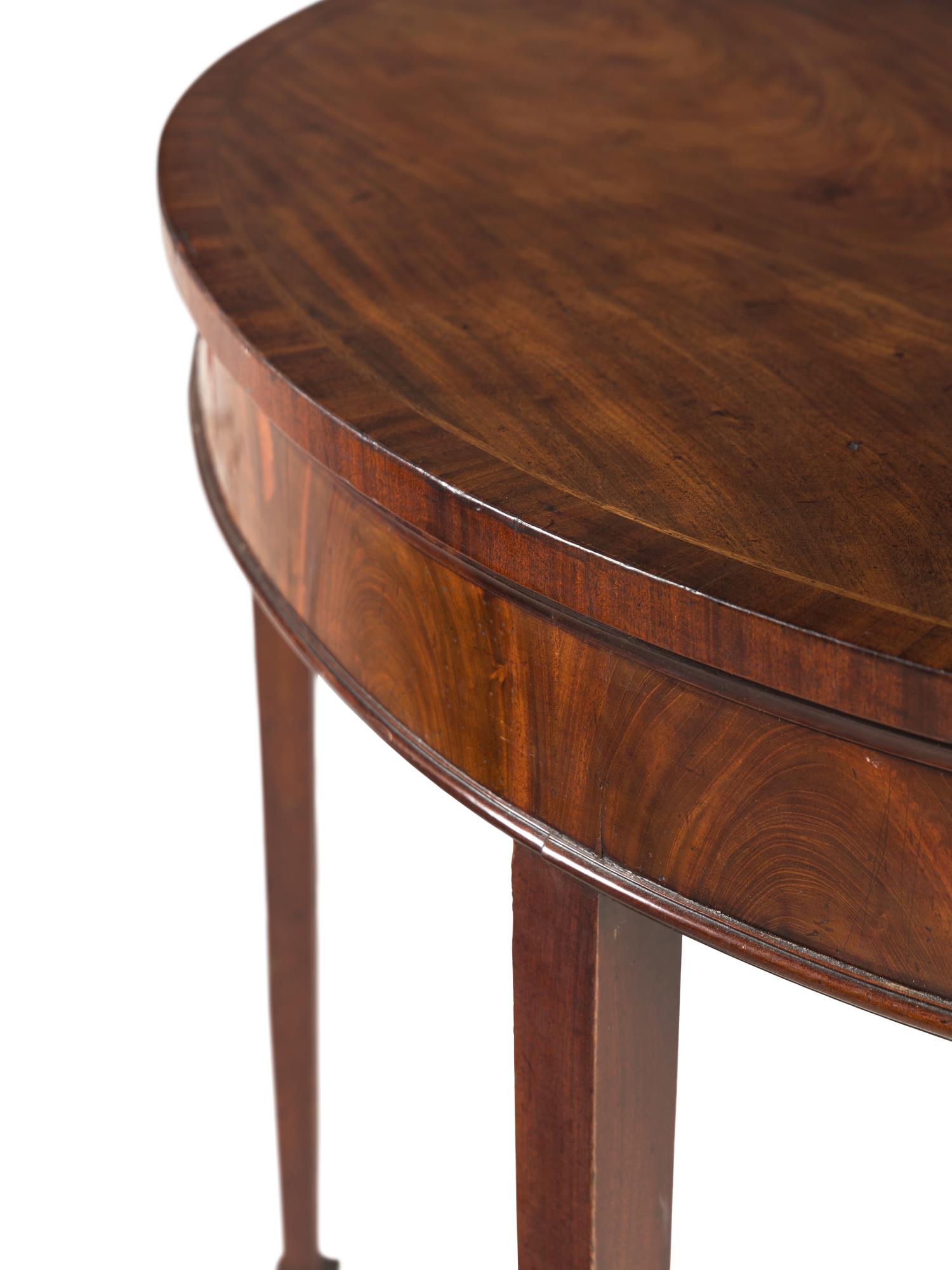 A George III Mahogany Console Table