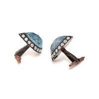 SEVAN BICAKCI, DIAMOND AND INTAGLIO CUFFLINKS