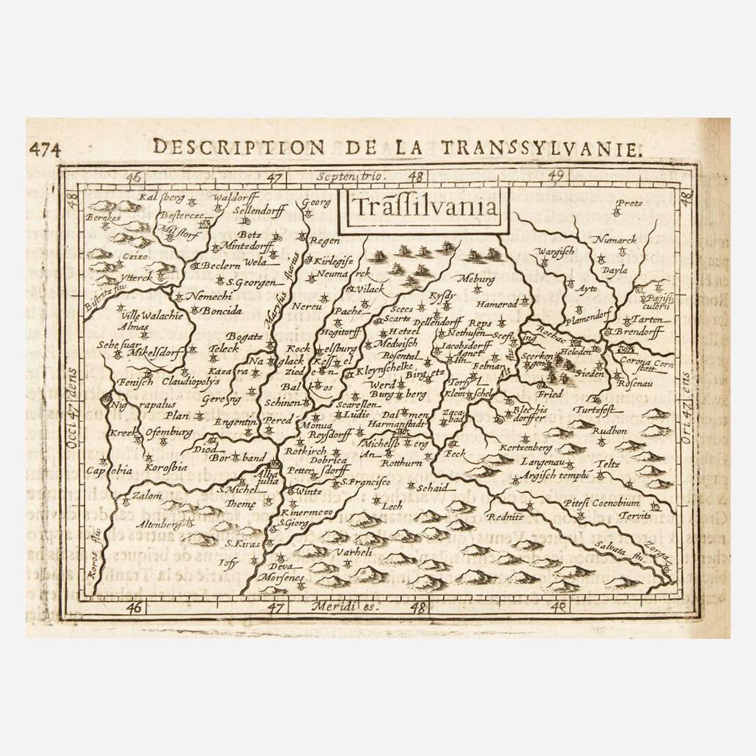 [Maps & Atlases] Bertius, P(etrus). Tabularum geographicarum contractarum libri septem...