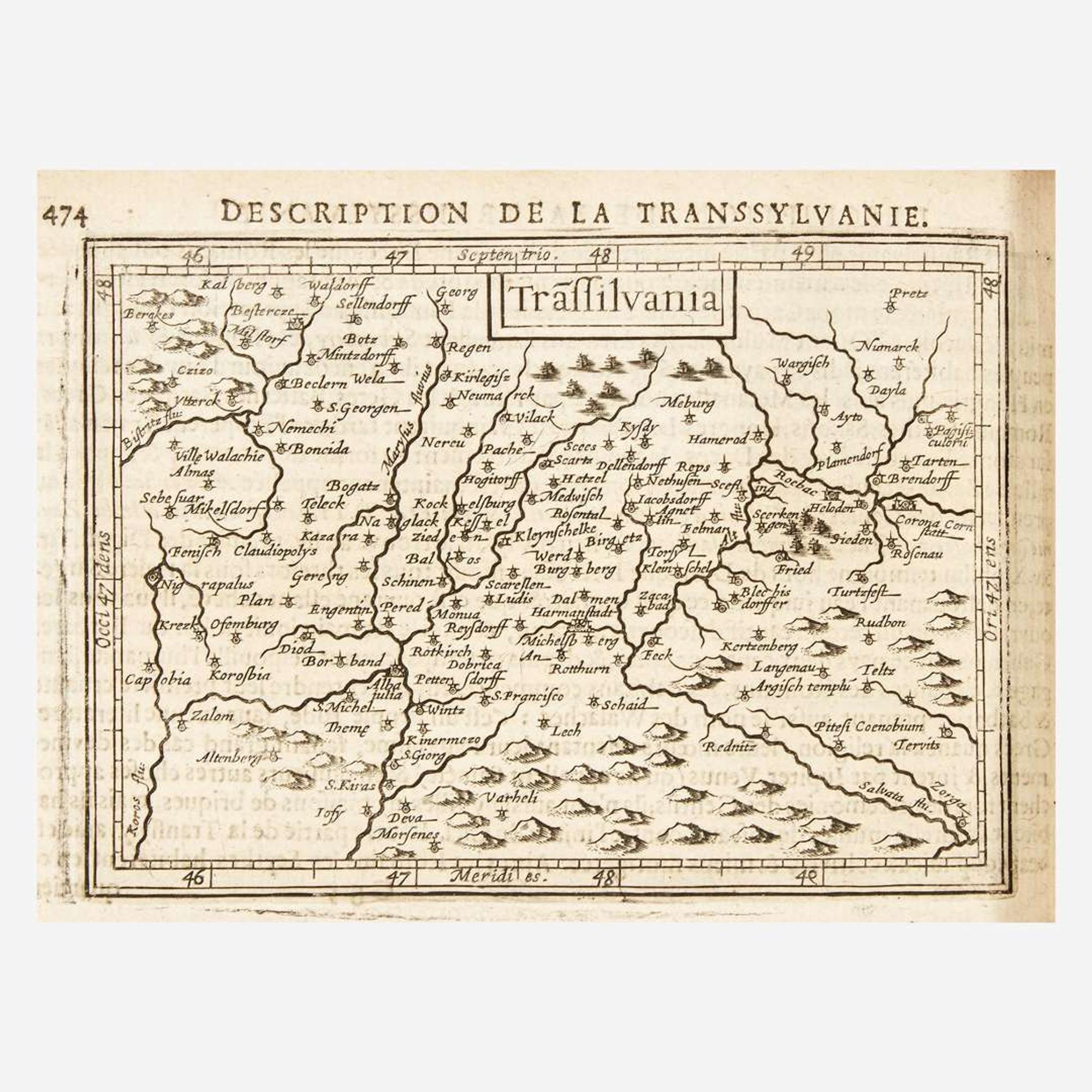 [Maps & Atlases] Bertius, P(etrus). Tabularum geographicarum contractarum libri septem...