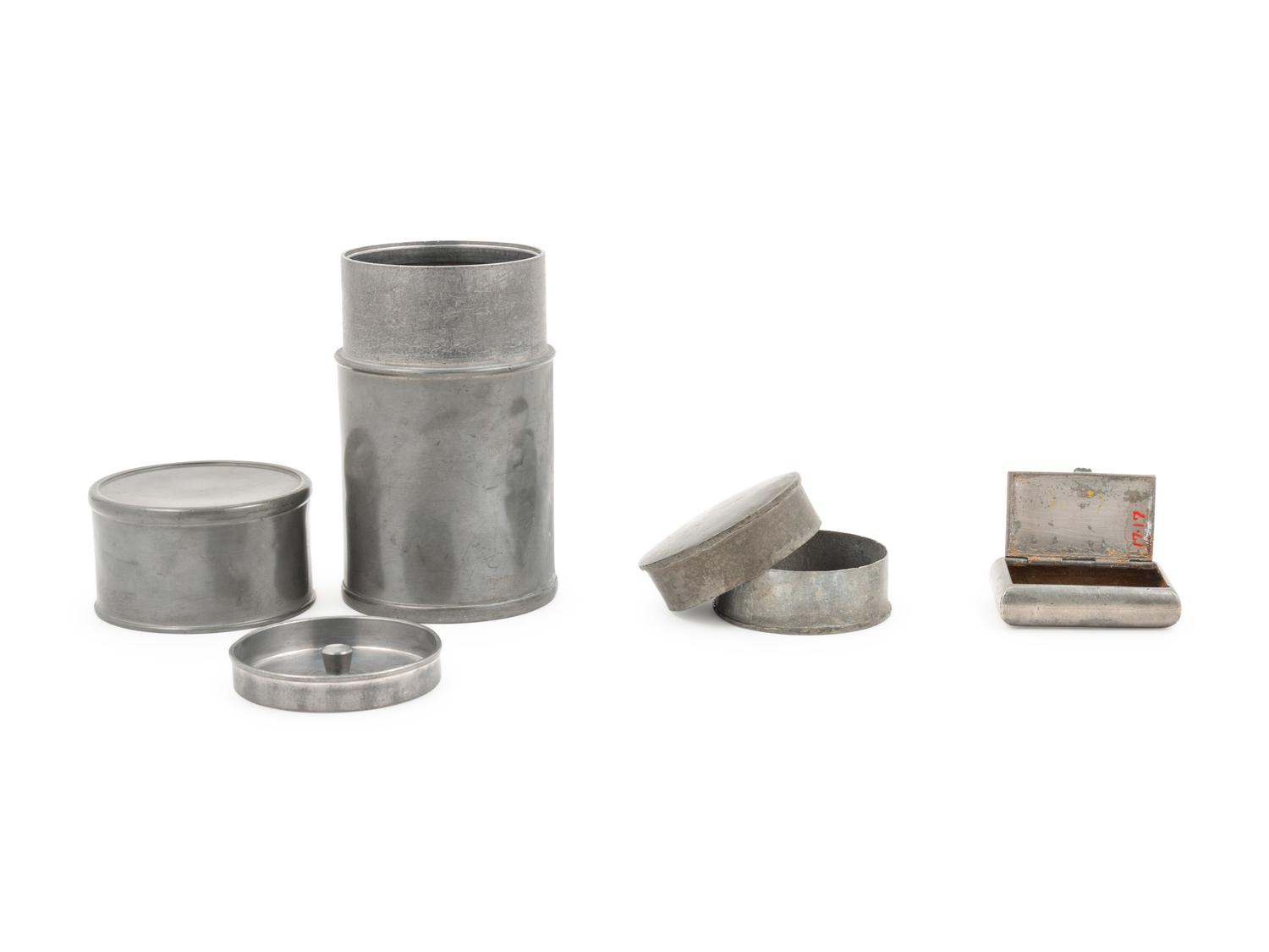 Six Metal Articles