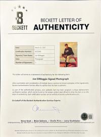 A Collection of Joe DiMaggio Signed Autograph Photos (Beckett Authentication Services)