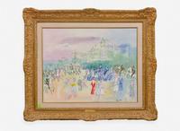 Jean Dufy (French, 1888-1964), Promenade Avenue Foch