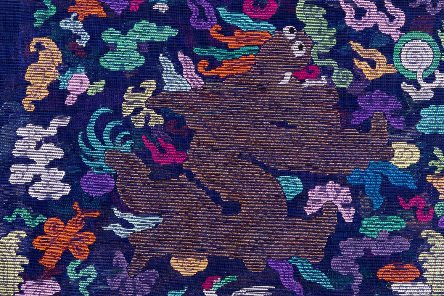 Two Sets of Uncut Silk Gauze Dragon Robe Yardage