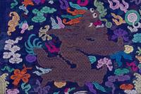 Two Sets of Uncut Silk Gauze Dragon Robe Yardage