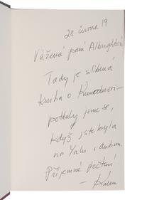 LITERATURE BY CZECH & EASTERN EUROPEAN WRITERS A group of 10 works, ONE INSCRIBED TO SECRETARY ALBRIGHT: