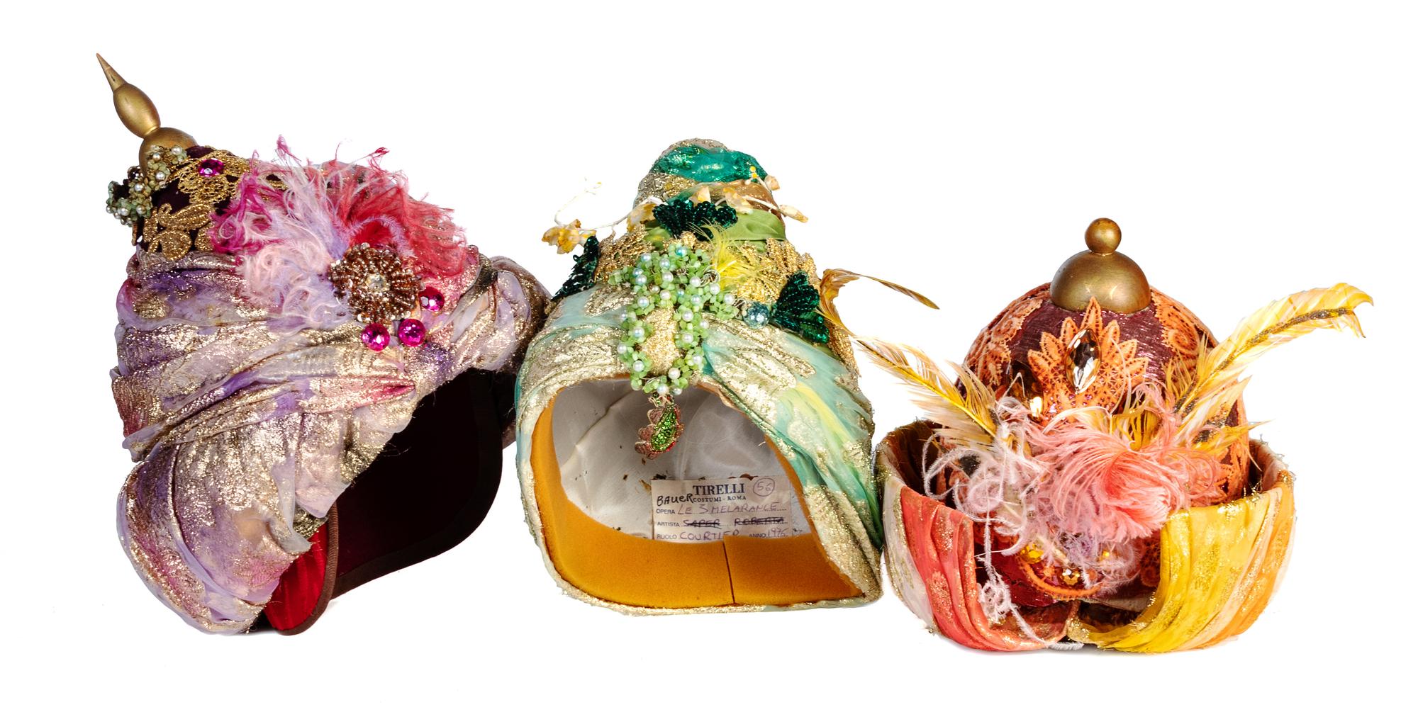 A Collection of Four Lyric Opera Hats,