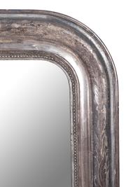 A Louis Philippe Silvered Mirror