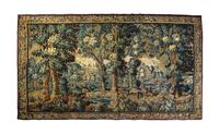 A Northern European Wool Tapestry, 8 feet 6 inches x 17 feet.