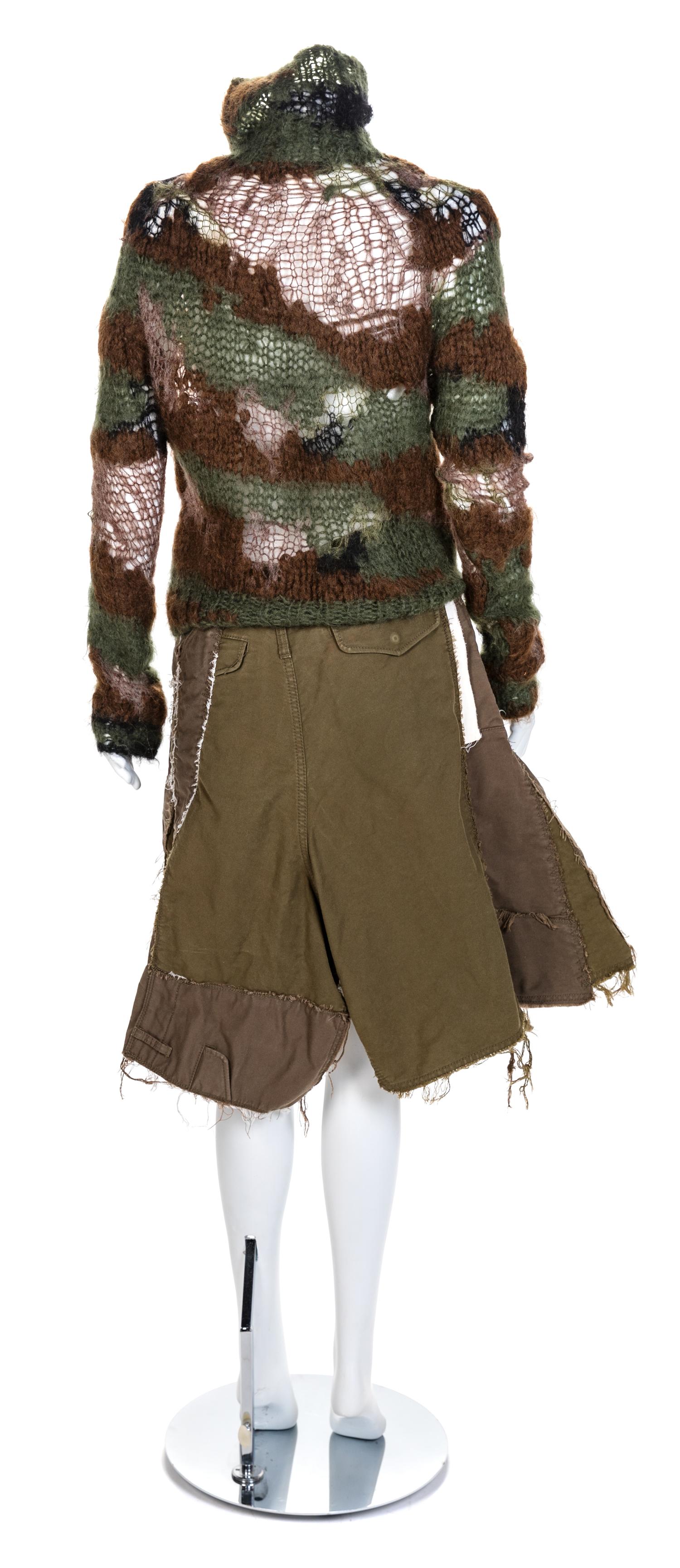 Junya Watanabe for Comme des Garçons Two-Piece Ensemble, F/W 2006 Size label: Medium
