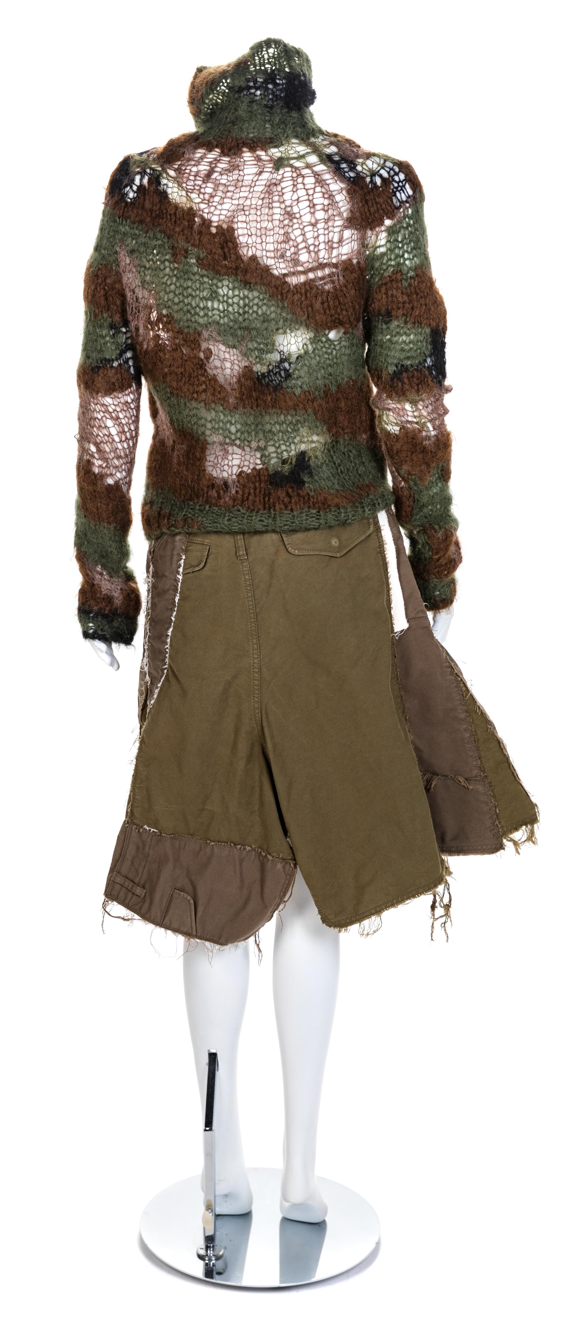 Junya Watanabe for Comme des Garçons Two-Piece Ensemble, F/W 2006 Size label: Medium