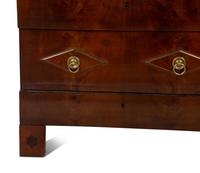 A Continental Neoclassical Mahogany Commode — 19TH CENTURY