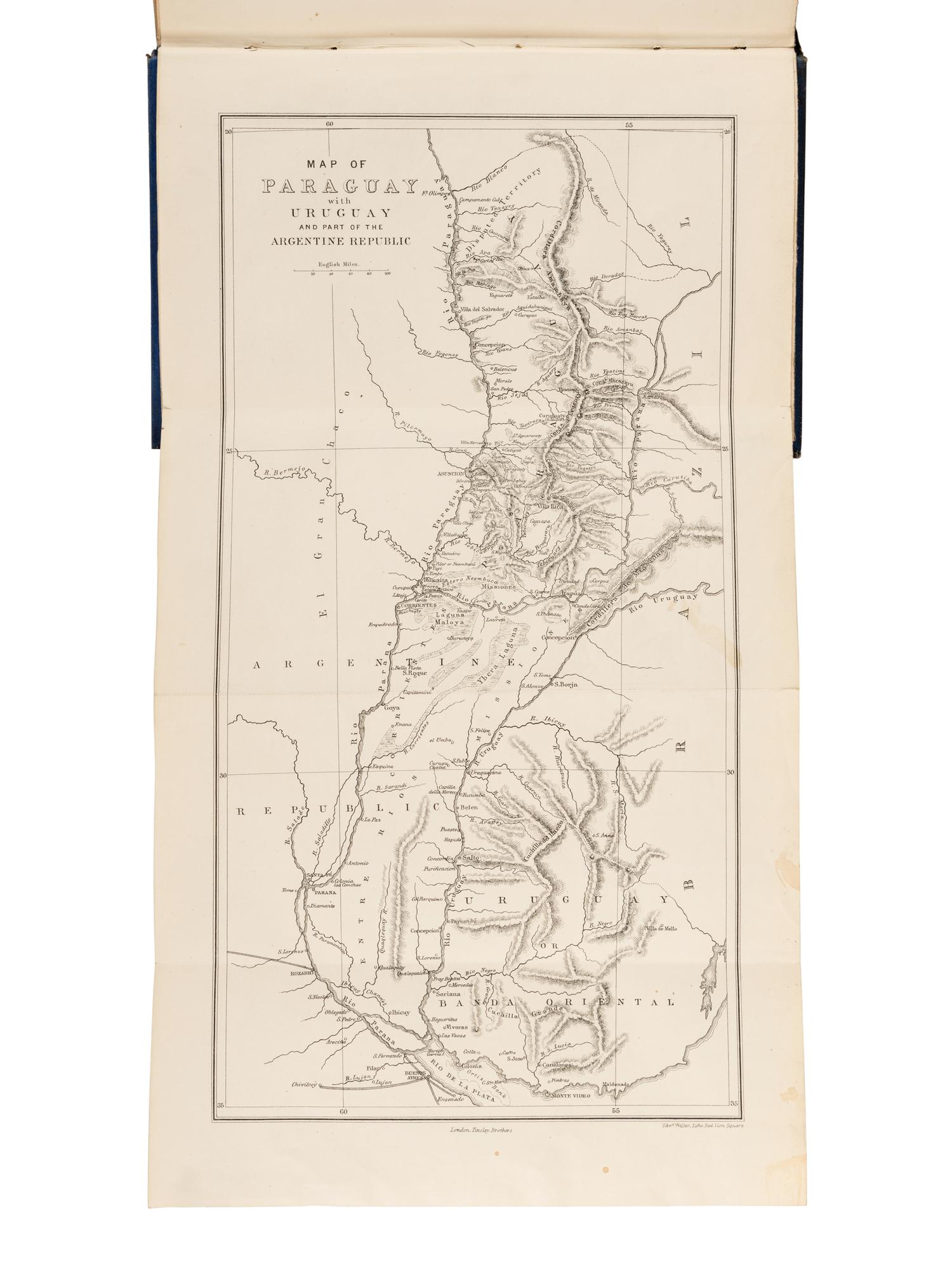 BURTON, Richard Francis, Sir (1821-1890). Explorations of the Highlands of the Brazil; With a Full Account of the Gold and Diamond Mines . Also, Canoeing Down 1500 Miles of the Great River Sao Francisco, from Sabara to the Sea . London: Tinsley Brothers, 1869.