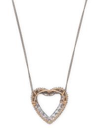 DIAMOND HEART PENDANT/BROOCH