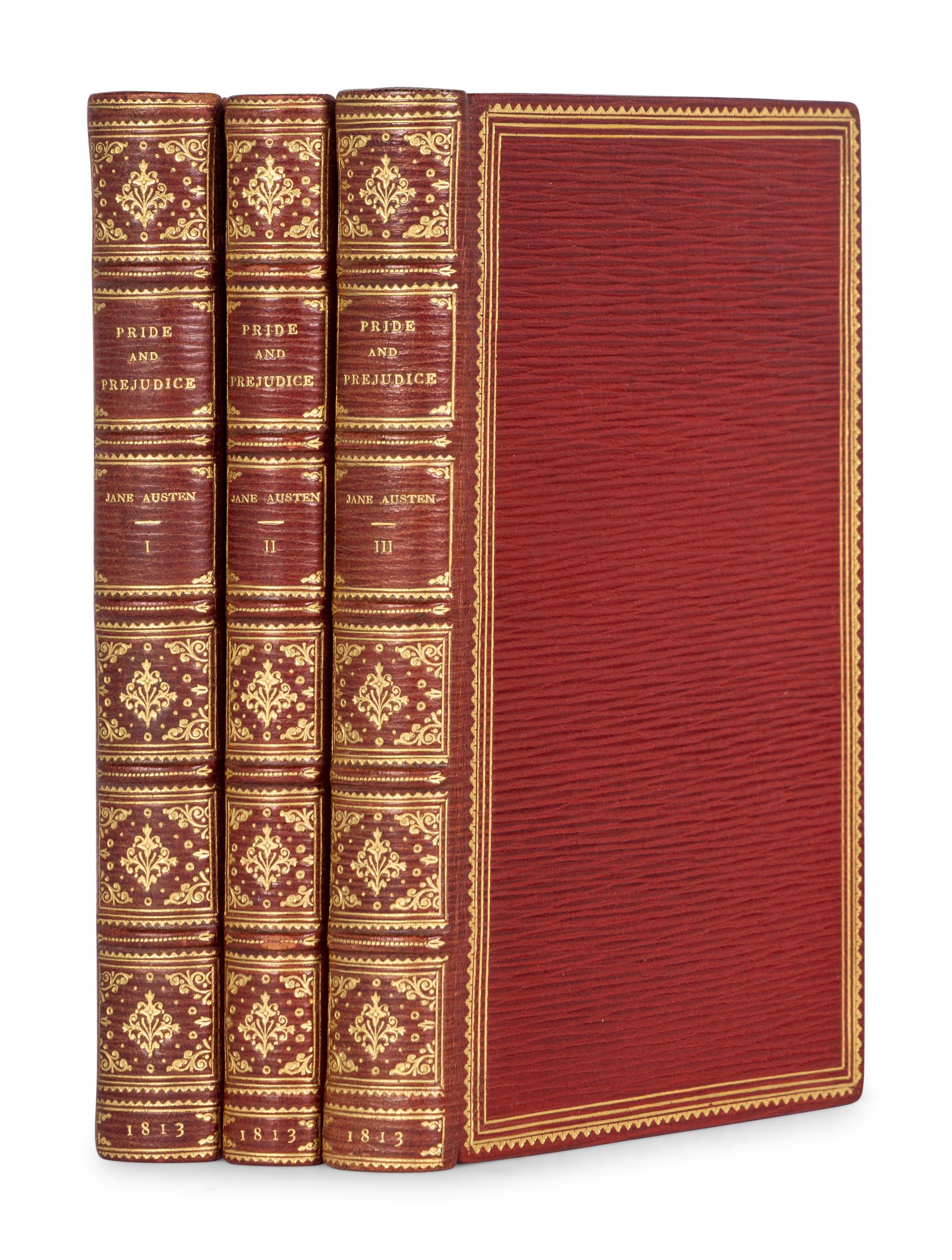 AUSTEN, Jane (1775-1817). Pride and Prejudice: A Novel . London: T. Egerton, 1813.