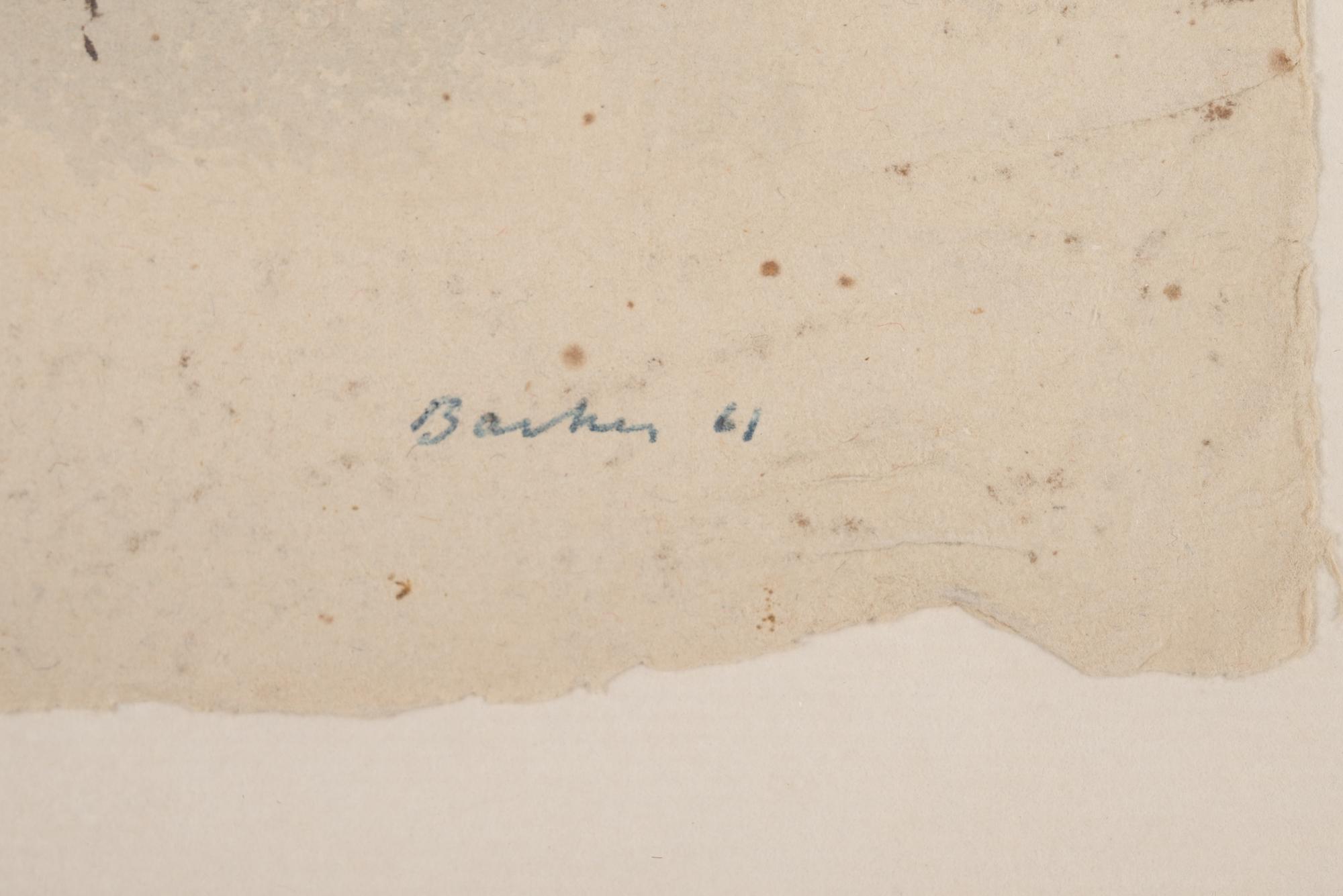 A Group of Four Works on Paper by 20th Century American Artists