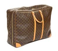 A Louis Vuitton Monogram Canvas Sirius Soft Sided Suitcase, 19"H x 27.5"W x 8.25"D; Handle drop: 4.5".