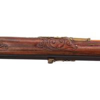 Contemporary Flintlock Jaeger Rifle in the Style of J. Hauer