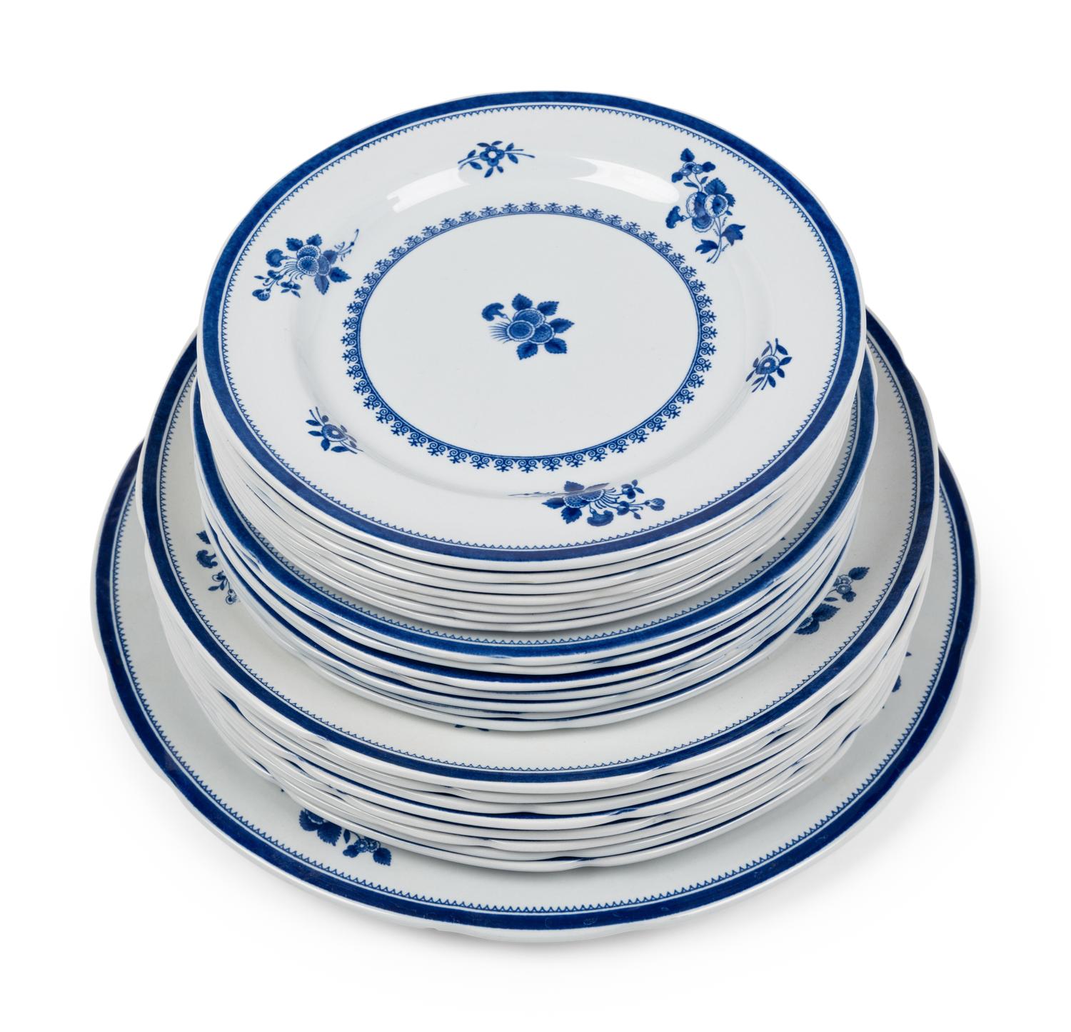 APPROVED FOR DONATION A Spode Gloucester Ironstone Dinner Service