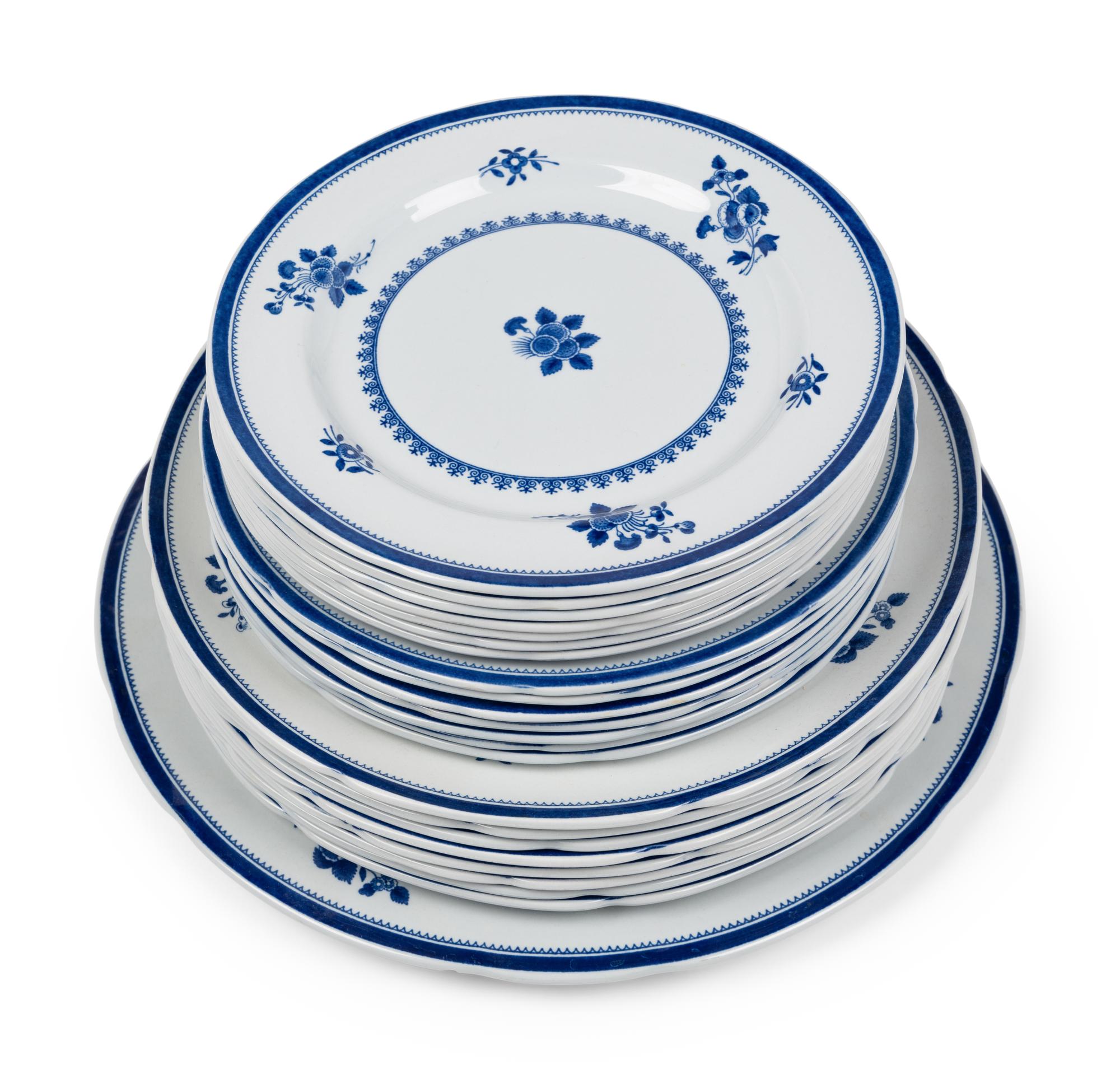 APPROVED FOR DONATION A Spode Gloucester Ironstone Dinner Service
