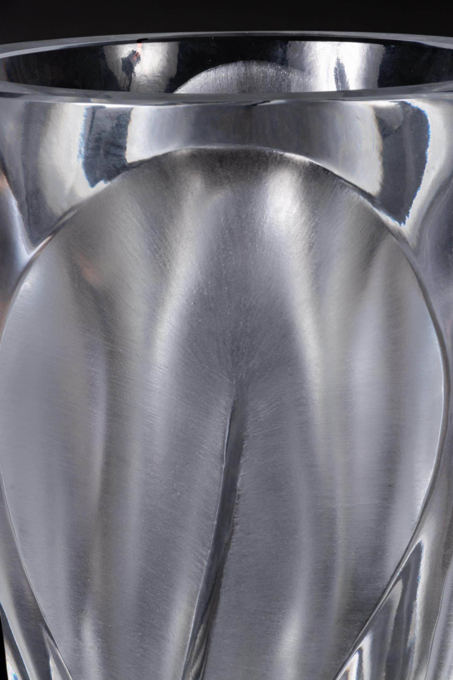 A Lalique Ingrid Vase