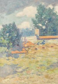Warren Eliphalet Rollins, (American, 1861-1962), Countryside
