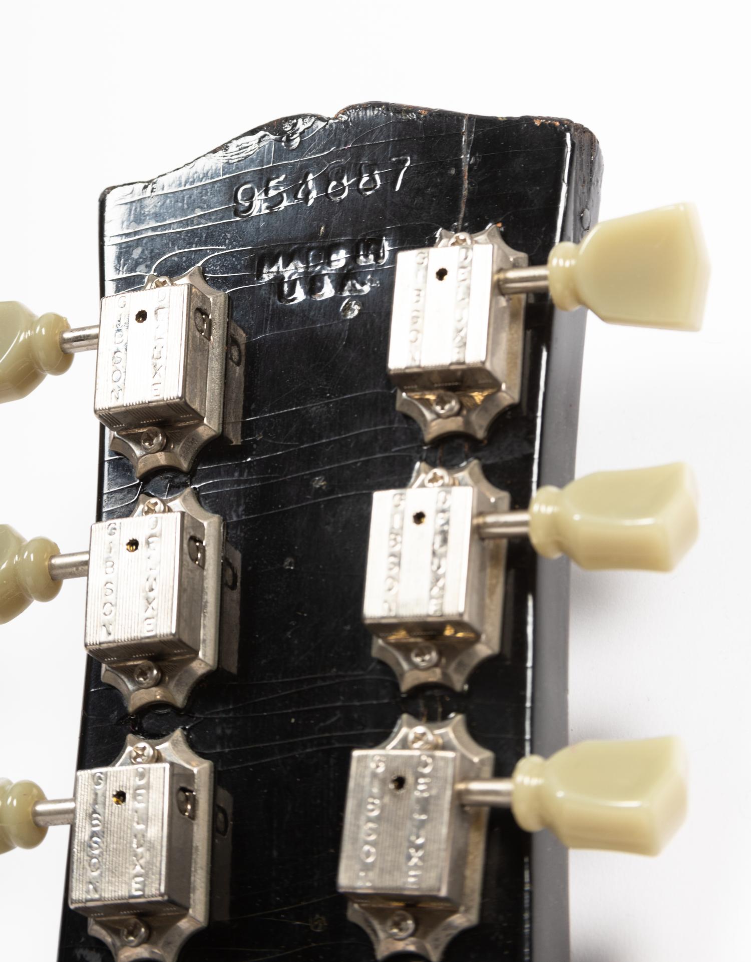 A Gibson Mother-of-Pearl Inlaid Black SG Electric Guitar