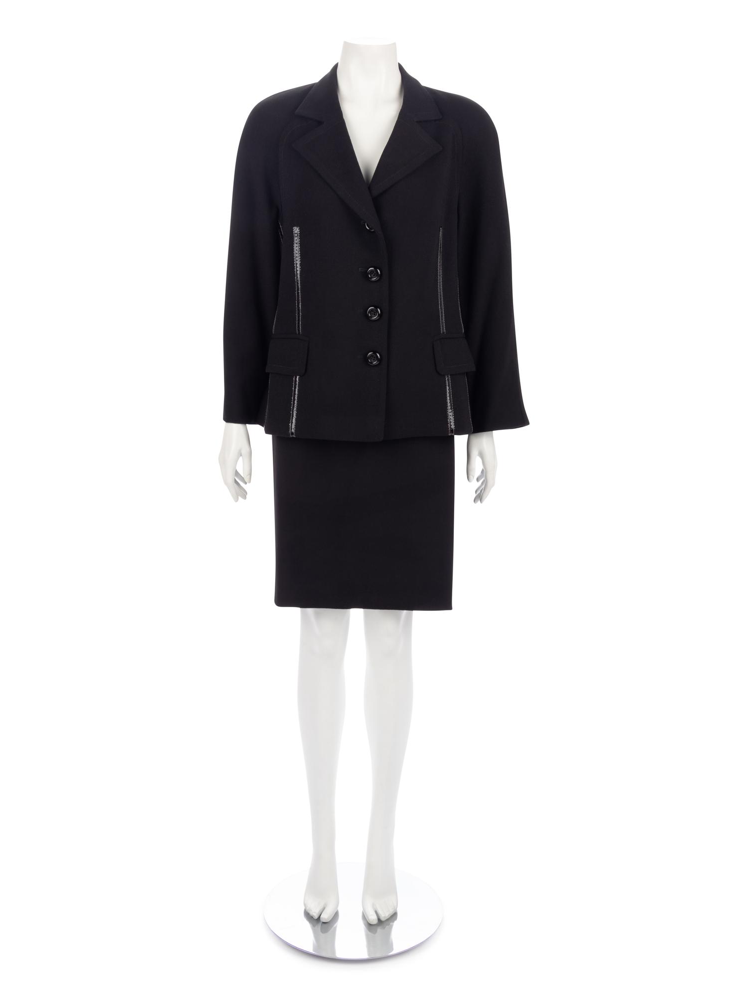 Two Gianfranco Ferré Skirt Suits, 1990-2000s
