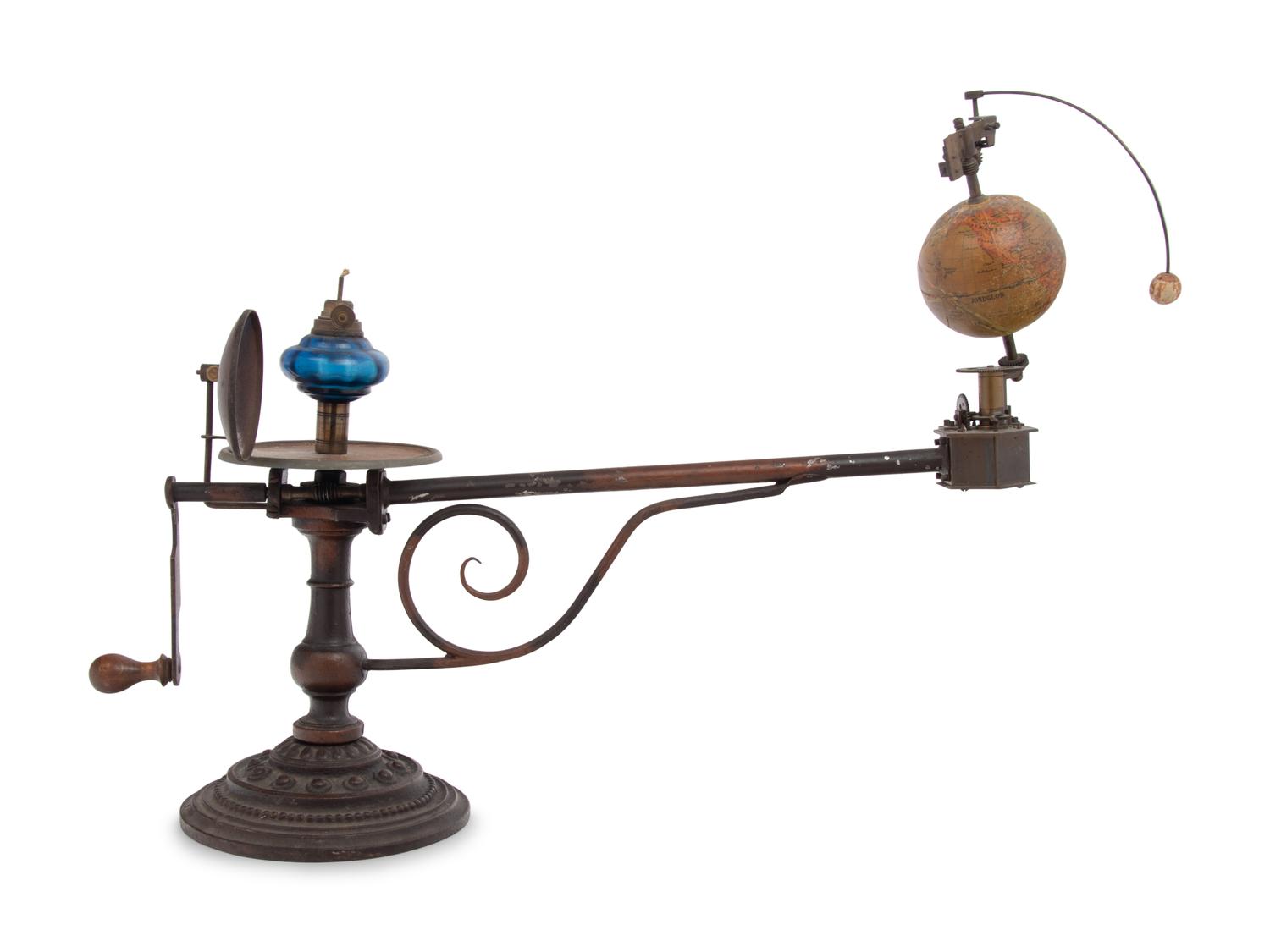 A Continental Tellurium with 3-Inch Globe