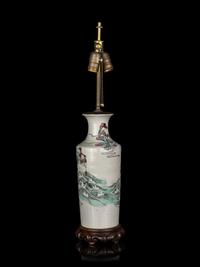 A Chinese Famille Rose Porcelain Vase