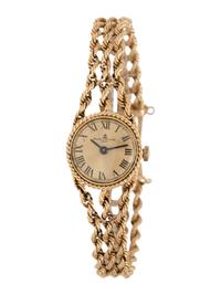 BAUME & MERCIER, 14K YELLOW GOLD WRISTWATCH