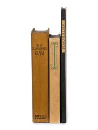 CUMMINGS, E.E. (1894-1962). A group of 3 limited editions of Cummings' works, comprising:
