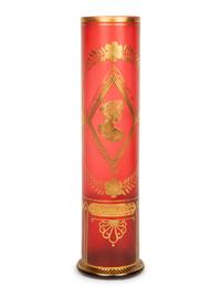 Seven Bohemian and Continental Ruby Glass Articles — EARLY 20TH CENTURY