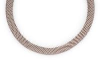TIFFANY & CO., STERLING SILVER 'SOMERSET' NECKLACE