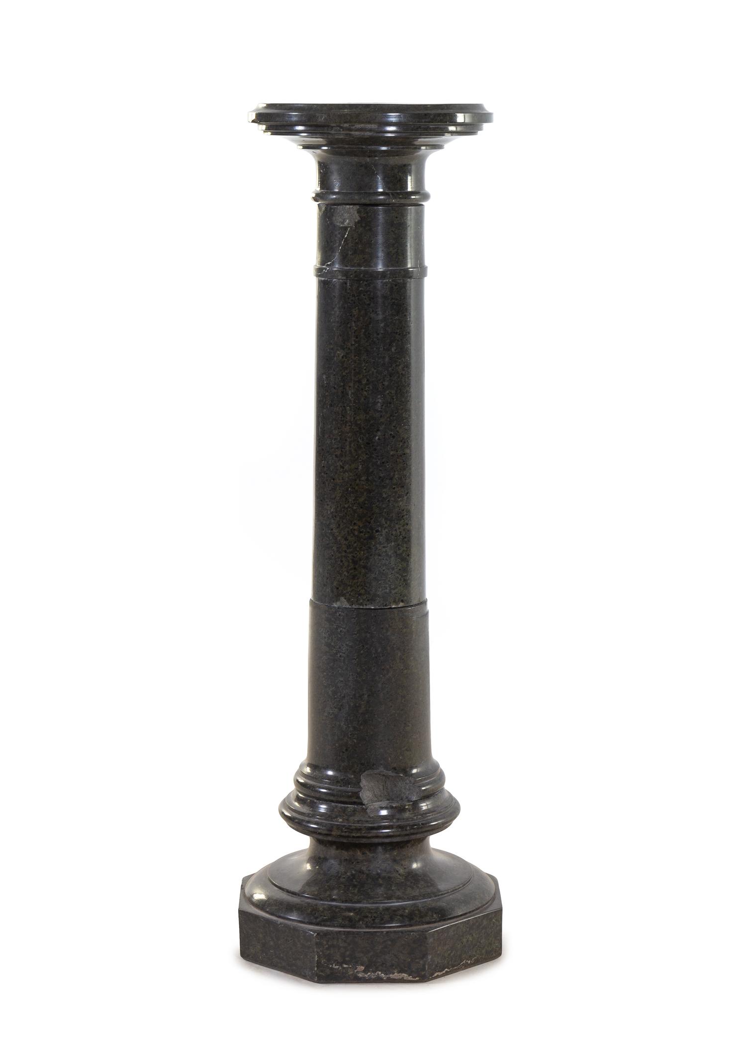 A Continental Marble Pedestal