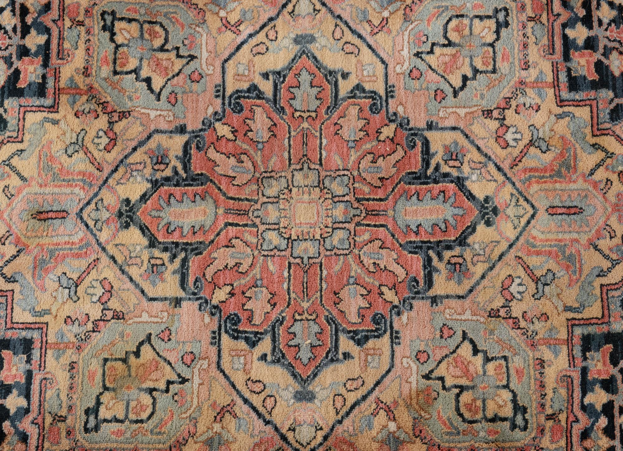 A Serapi Style Wool Rug
